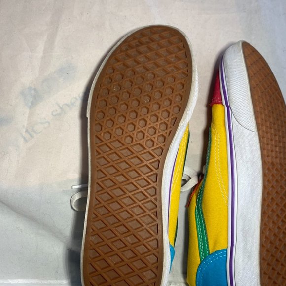 Van's Old Skool Colorblock Sneakers - Sz 6 Juniors - Picture 6 of 8